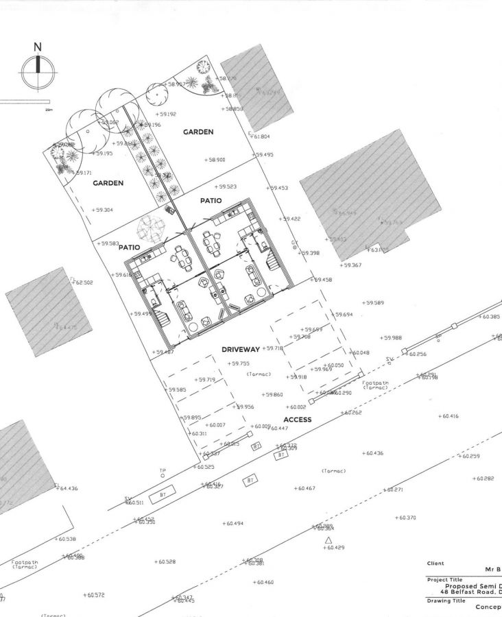 Building Site for a replacement dwelling, 48 Belfast Road