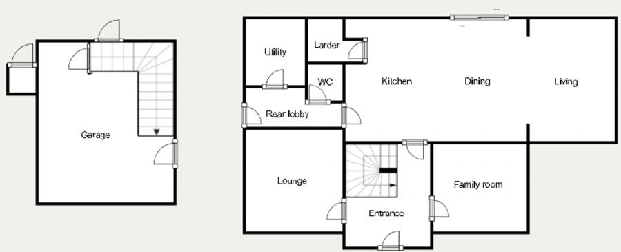 Brand New Detached House With Garage Ballydonaghy Road