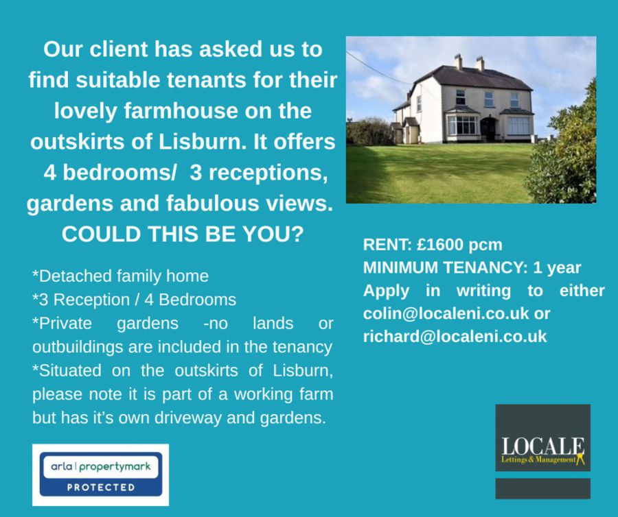 Detached Farmhouse Lisburn, Lisburn City, BT67 0LH