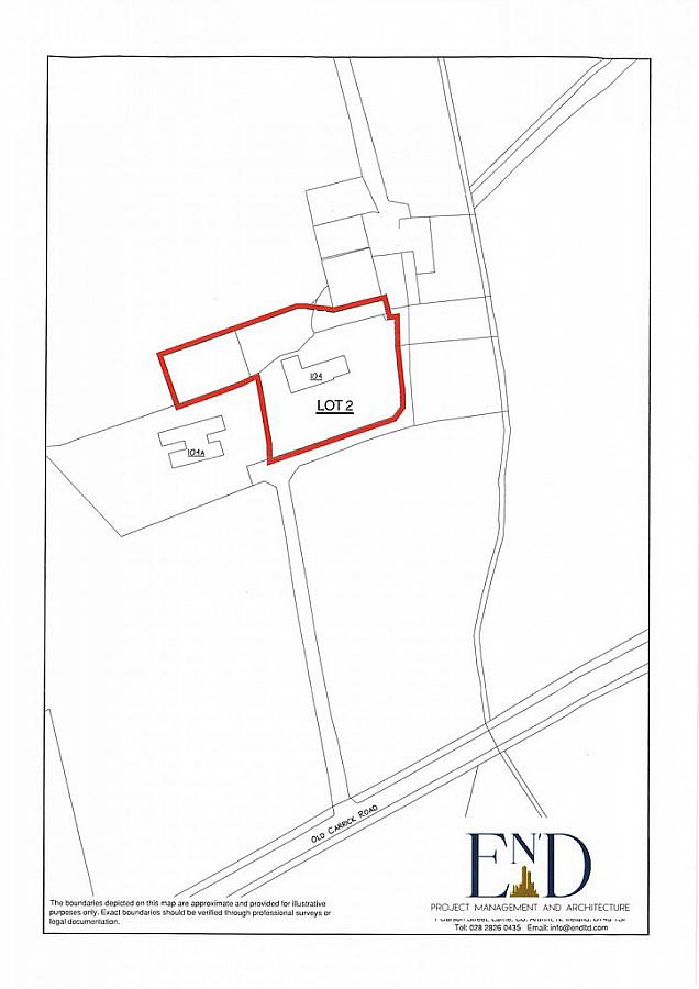 Land &amp; Outbuildings To The Rear Of Downview Farm, 104 Old Carrick Road