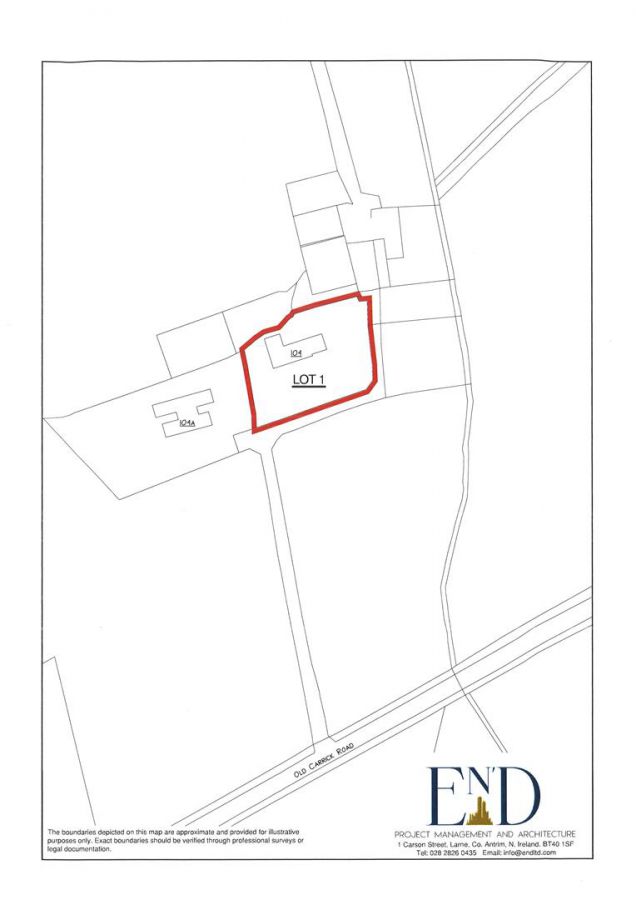 Land & Outbuildings Rear Of Downview Farm, 104 Old Carrick Road