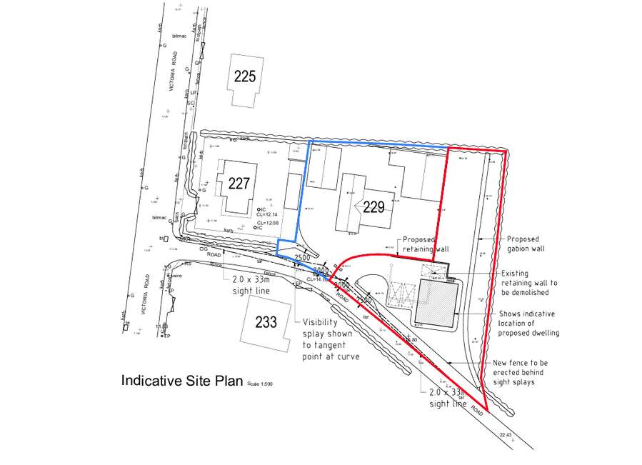 25M S.E. Of 229 Victoria Road