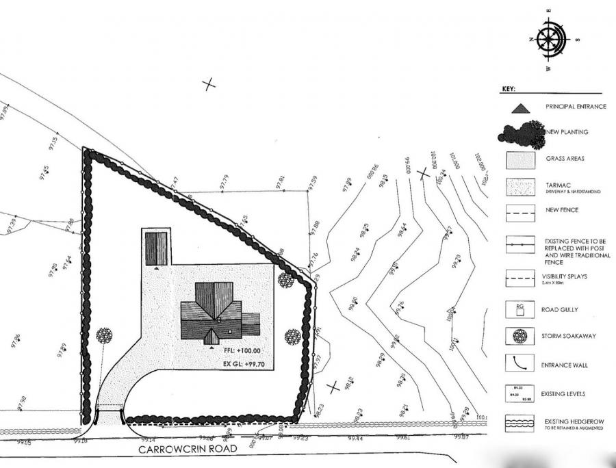 300M North Of No.40, Carrowcrin Road