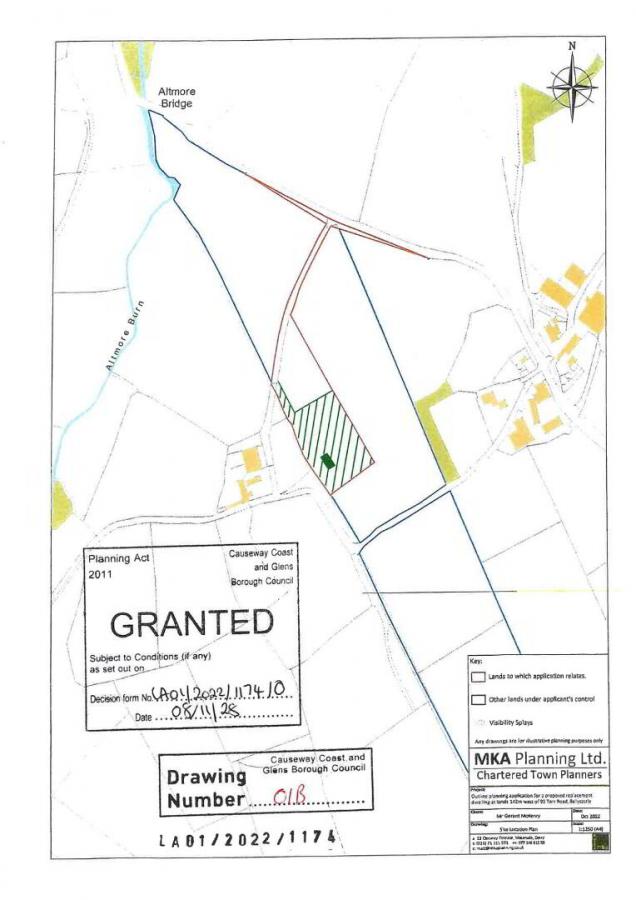 Building Site Ajacent 142m West Of, 93 Torr Road