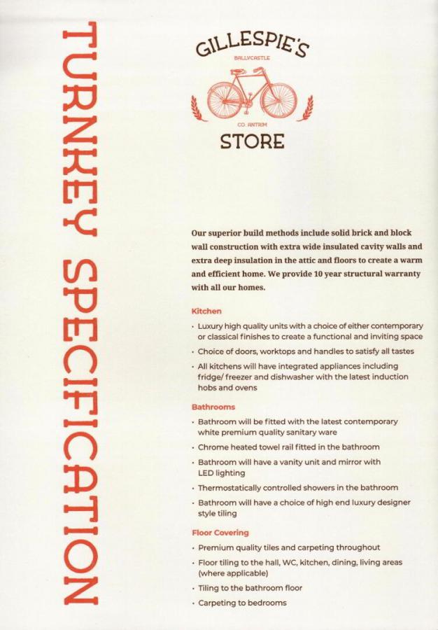 Gillespies Store, 5, Apt 5 Clare Street Ballycastle