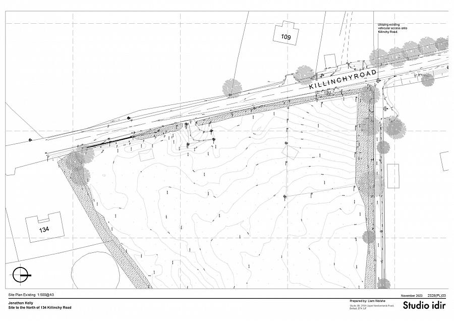 Site Adjacent To     Killinchy Road