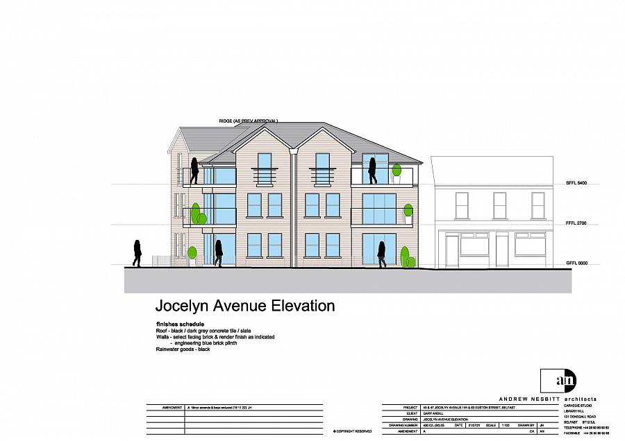 Site At 47 Jocelyn Avenue 61 & 63 Euston Street,Woodstock, Belfast, BT6 9AF Site At 47 Jocelyn Avenue 61 & 63 Euston Street,Woodstock, Belfast, BT6 9AF