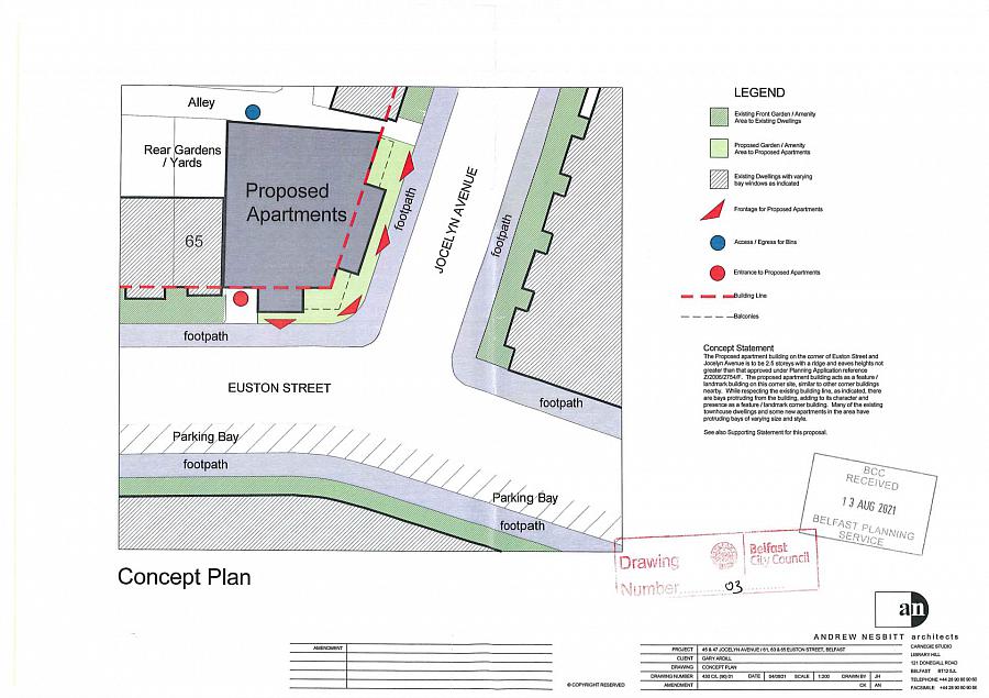 Site At 47 Jocelyn Avenue 61 & 63 Euston Street