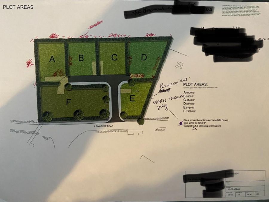 Development Opportunity, Opposite 45 & 47 Lisnasure Road