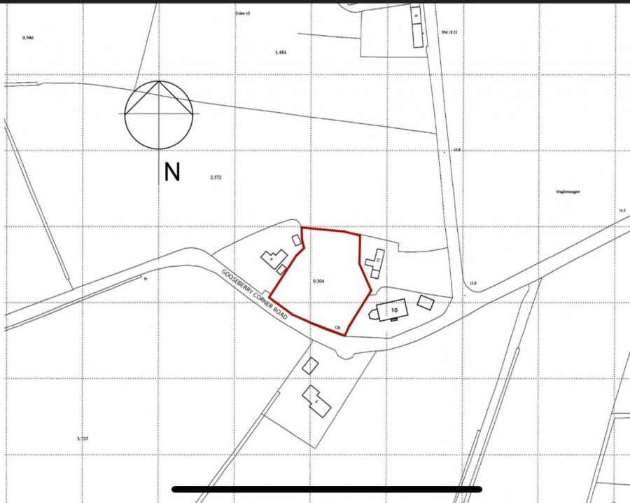 Lands between 4 & 10 Gooseberry Corner Road