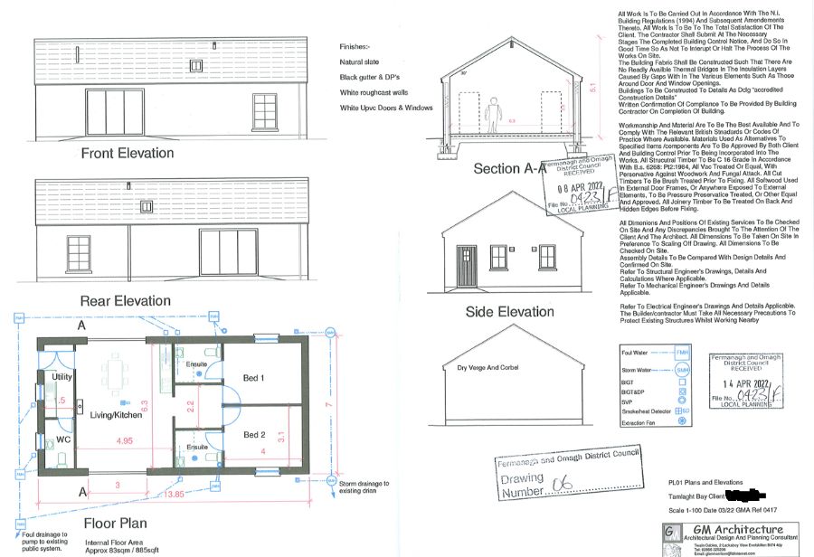 Fpp X6 Holiday Cottages, Tamlaght