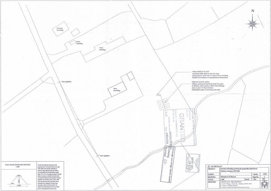 C. 6.5 Acres, Sheds & X2 Sites Eshmeen Lane, Eshbane