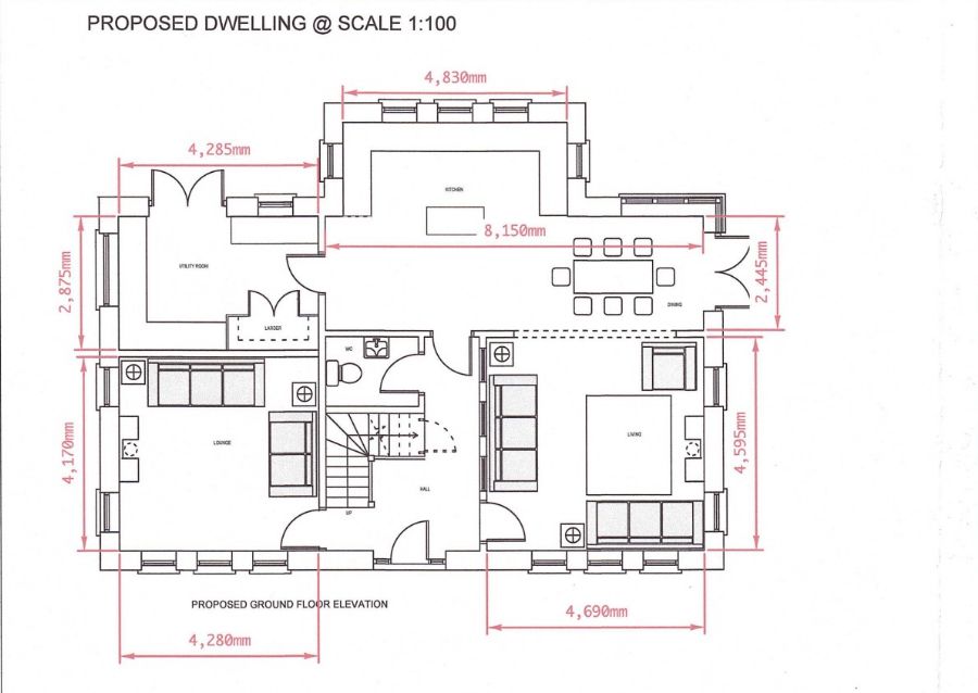 Fpp For 4 Bed Det House Derrylea Road
