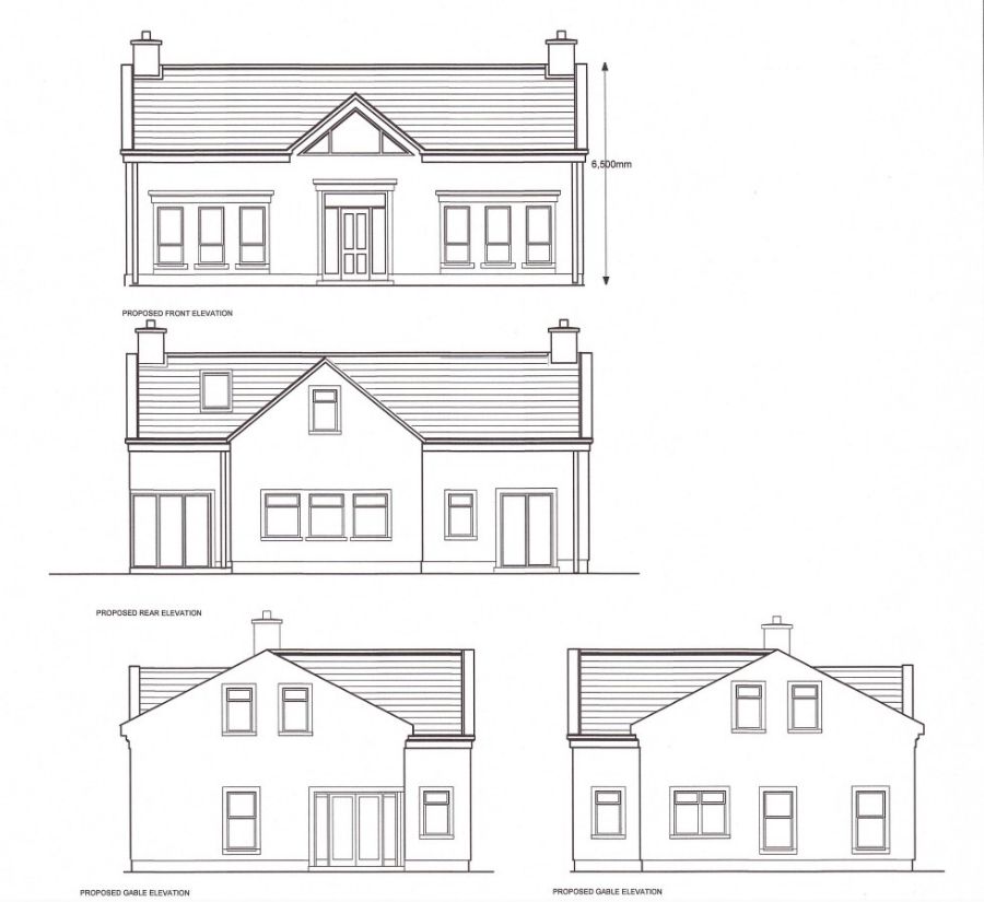 Fpp For 4 Bed Det House Derrylea Road