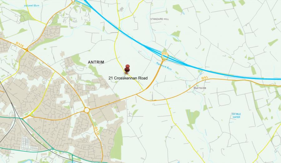 Site at, 21 Crosskennan Road