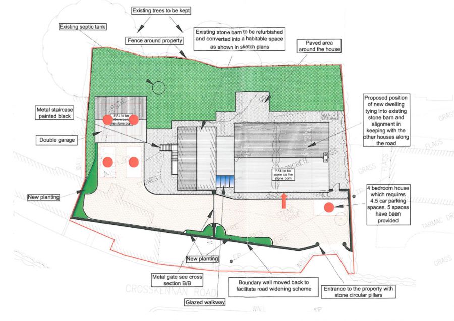 Site at, 21 Crosskennan Road