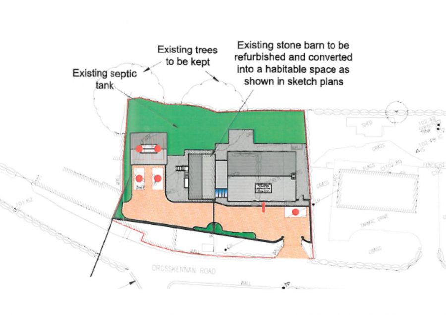 Site at, 21 Crosskennan Road