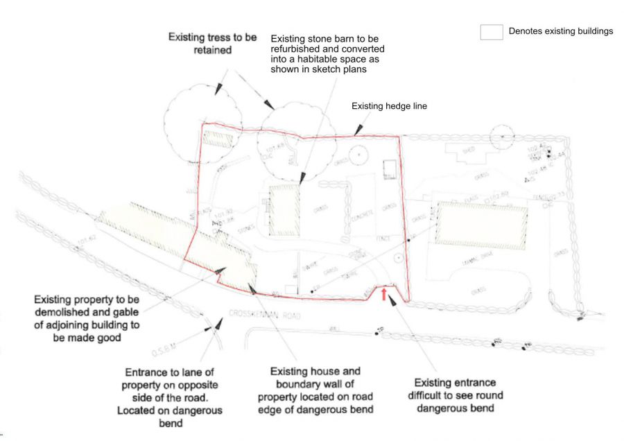 Site at, 21 Crosskennan Road