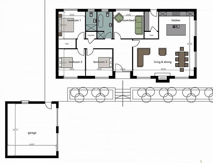 House Type 2 / Bluefields Monteith Road