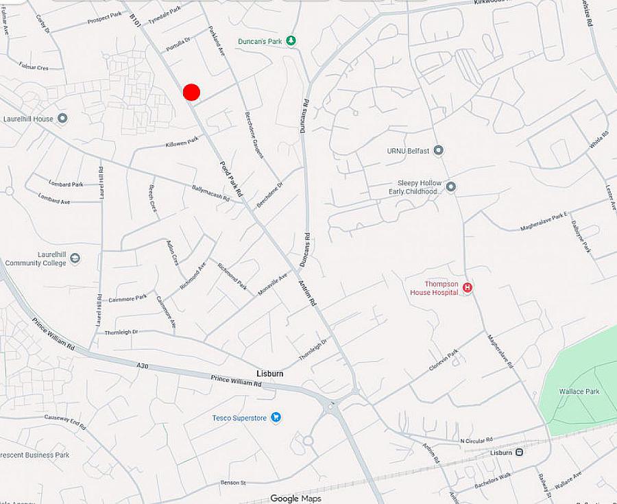 Site 1  Pond Park Road