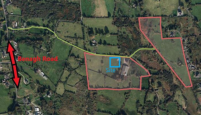Land, Site & Farm Buildings Benagh Road