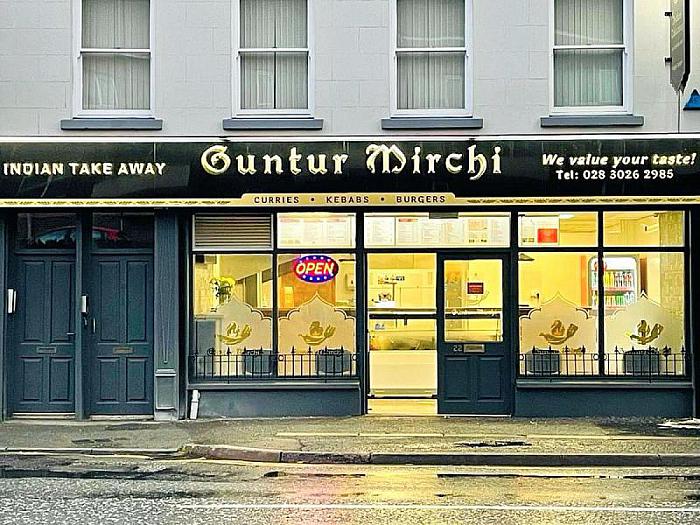 Guntur Mirchi Indian Take-away 22 Upper Water Street,newry, BT34 1DJ