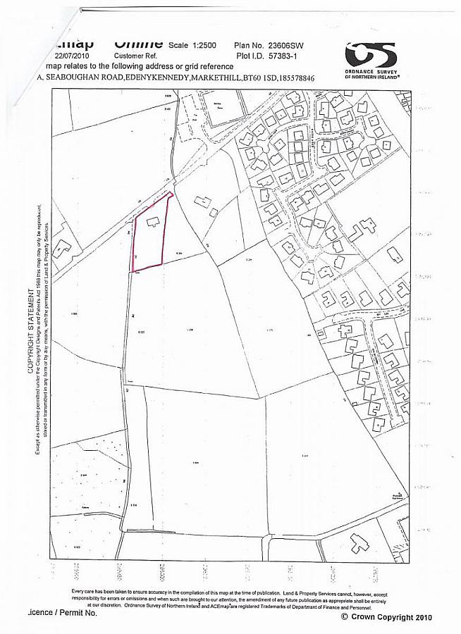Lands Seaboughan Road
