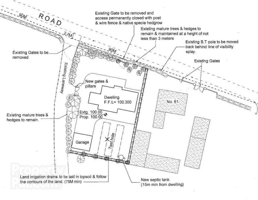 Site Adj To 61 Killyvalley Road