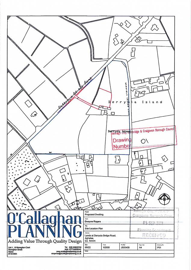 Site Adjacent @ 1 Derryola Bridge Road