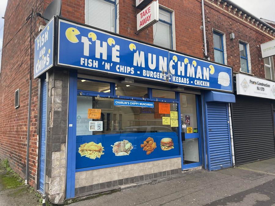 Munchman Chip Shop Woodstock Road, belfast, BT6 8PQ