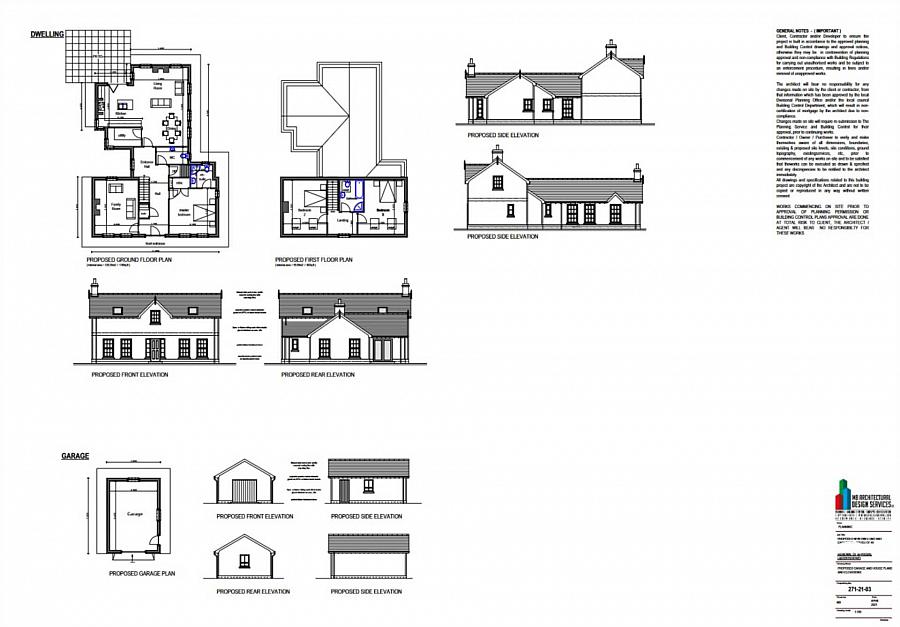 Building Site Full Planning Permission Metres South West Of    Crawfordstown Road