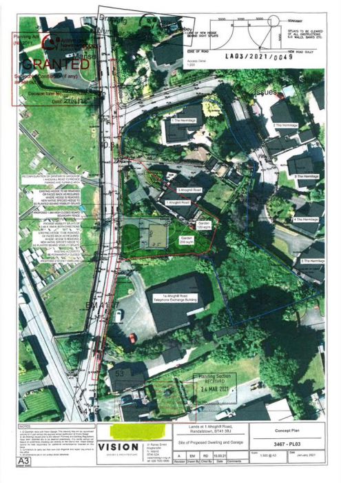 Site Adj. To 1 Ahoghill Road