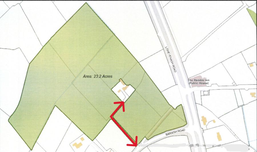 Land To Rear Of 150 Barnish Road