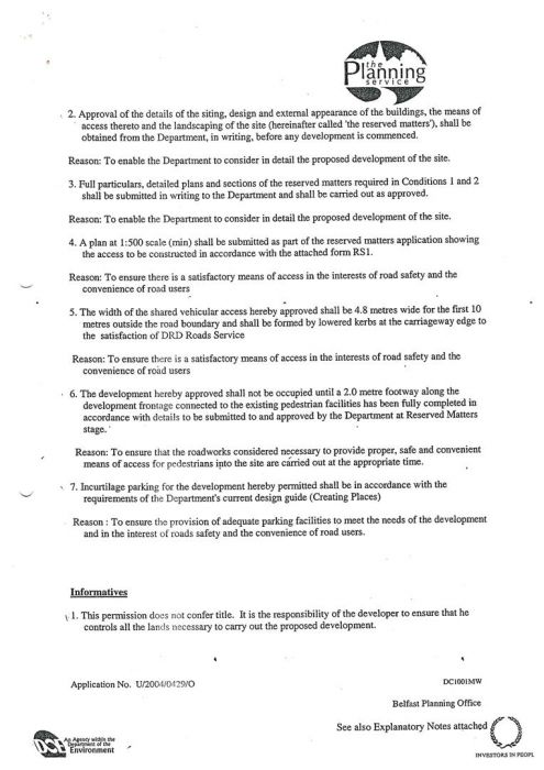 Building Site Adjacent 28 Millbank Road