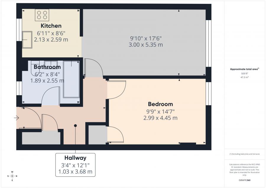 Apt 9, The Tannery Building,  107 Castle Street