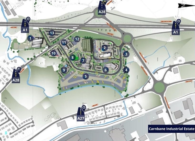 Proposed Mixed Business And Logistics Hub Proposed Mixed Business And Logistics Hub