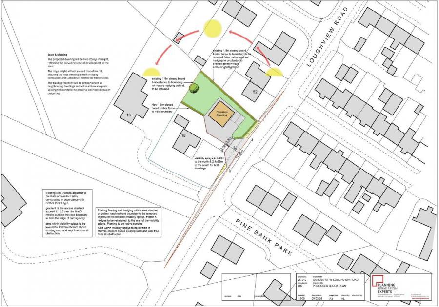 Adjacent To, 18 Loughview Road