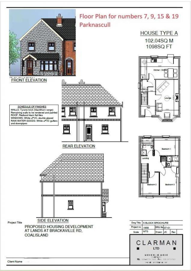 Investment Portfolio, 7, 9, 12, 15, 16, 18 & 19 Parknascull