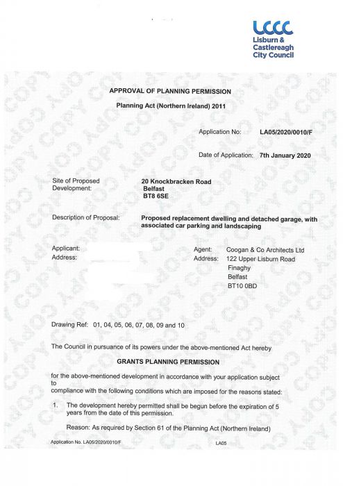 20 Knockbracken Road