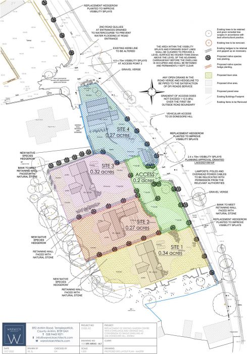 Site @ 24A Donegore Hill