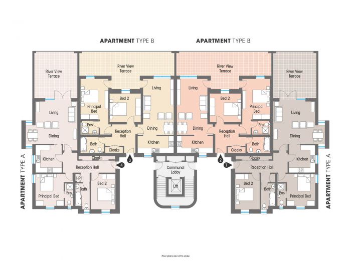 Quay Meadows  Apartment Type A The Port Building