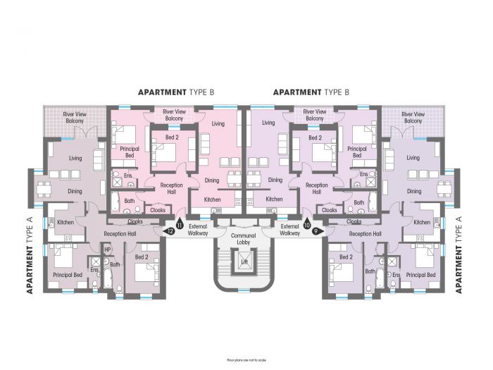 Quay Meadows  Apartment Type A The Port Building