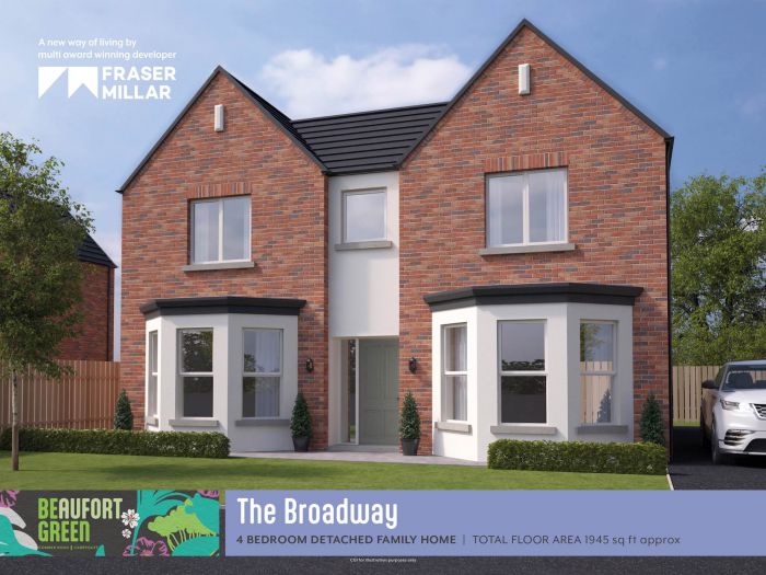The Broadway, Site 1 Beaufort Green, Comber Road, Carryduff, BT8
