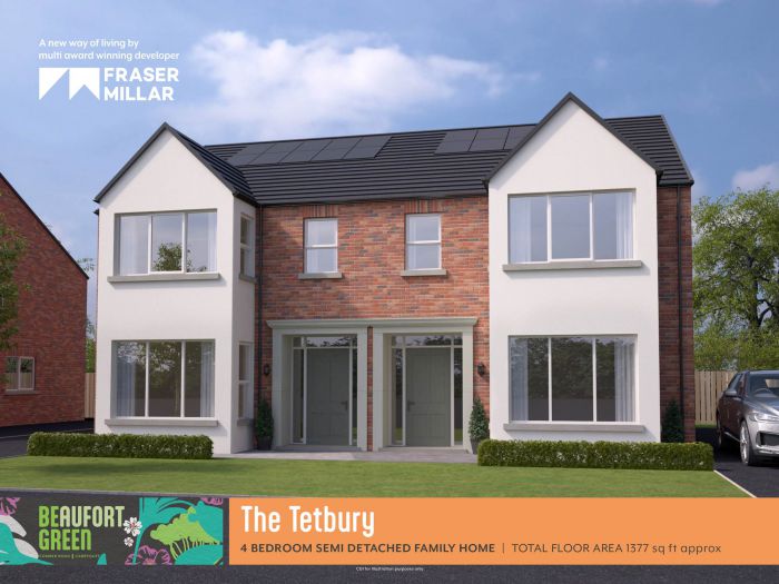 The Tetbury, Site 7 Beaufort Green, Comber Road, Carryduff, BT8