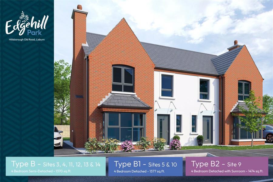 Site 13, Type B, Edgehill Park, lisburn, county down, BT27 5QF