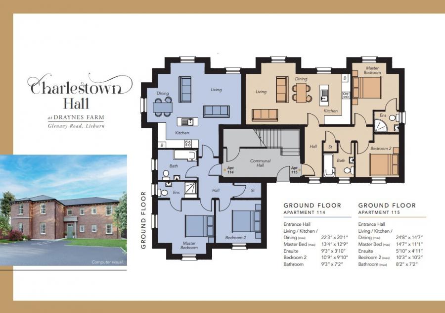 Site 117, Brimstone Apartments, Charlestown Hall