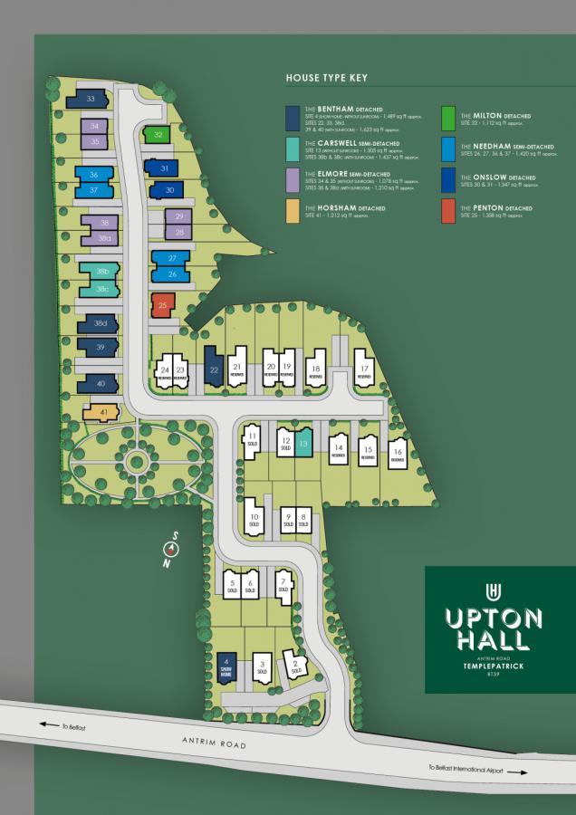 Site 38B, The Carswell, Upton Hall Site 38B, The Carswell, Upton Hall