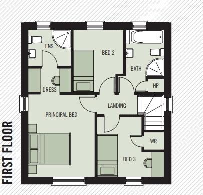 Site 183, The Portland A1.4e, Belmont Hall