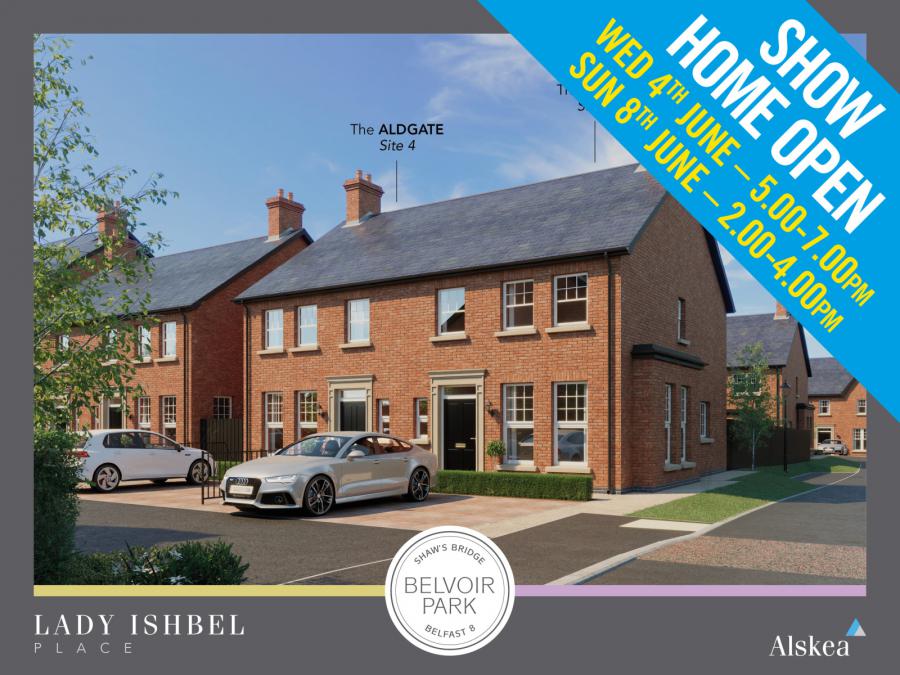 Site 4 The Aldgate, Lady Ishbel Place, belvoir park, belfast, BT8