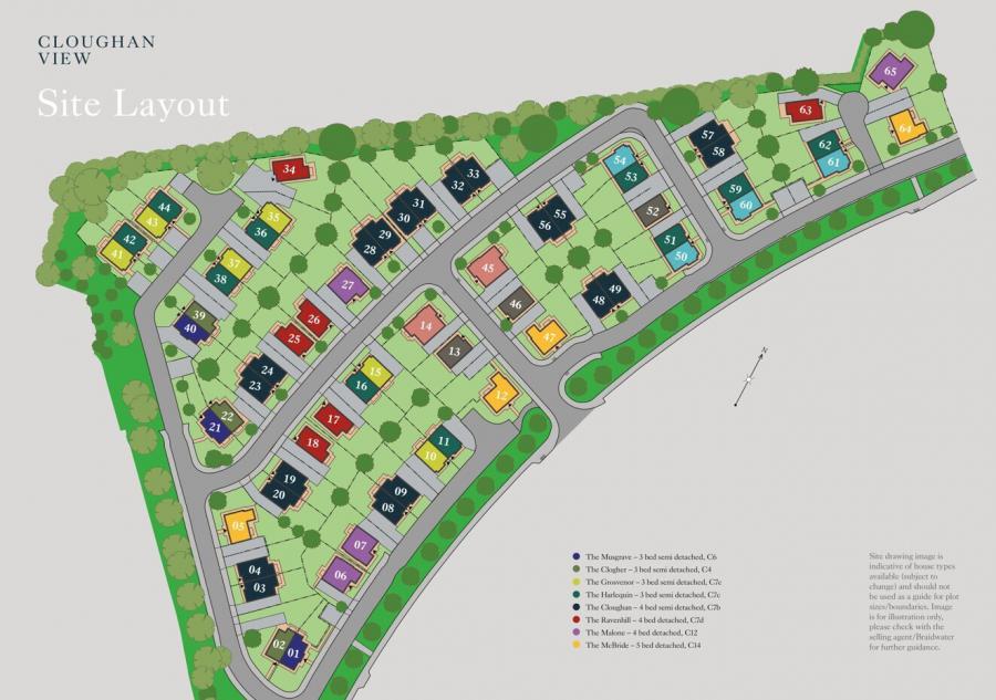 Site 96, The Ravenhill, Cloughan View
